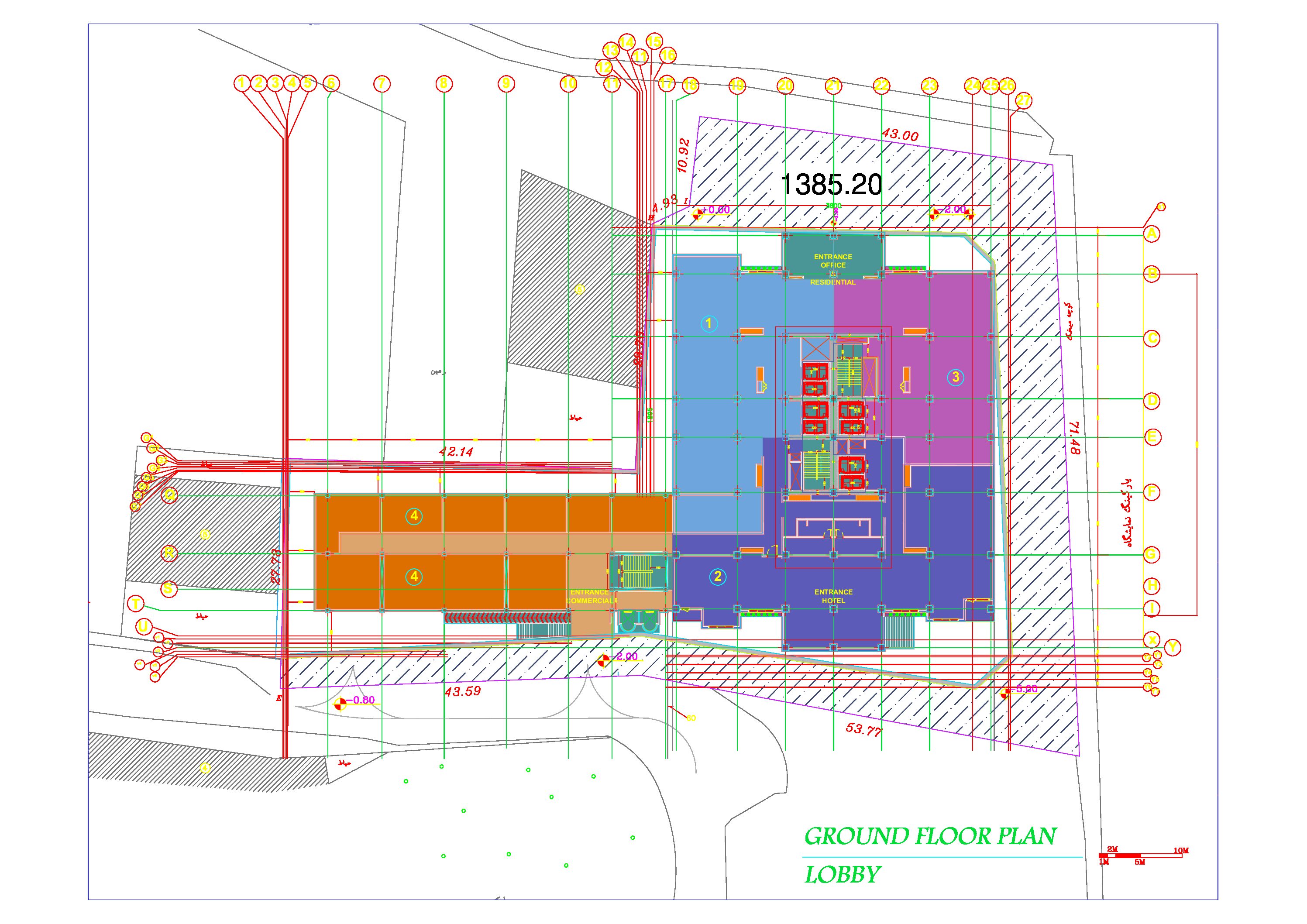 Ground floor lobby