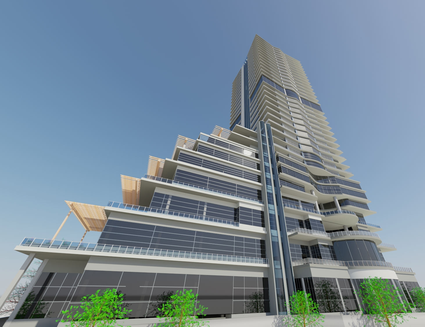 Chamran Tower in Tehran