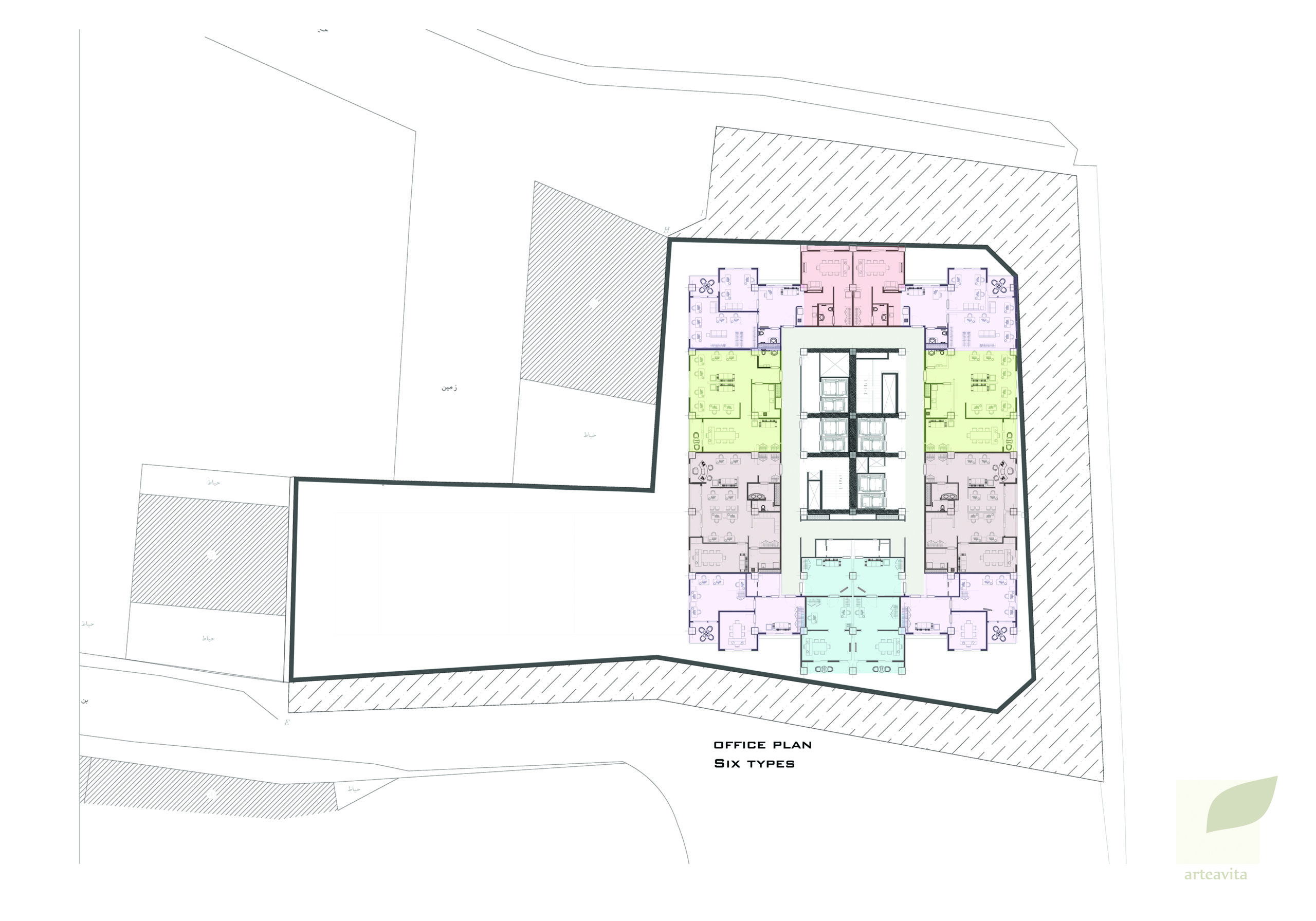 arteavita architecture tower in tehran 33 floor reza khakpour architecture plan (4)