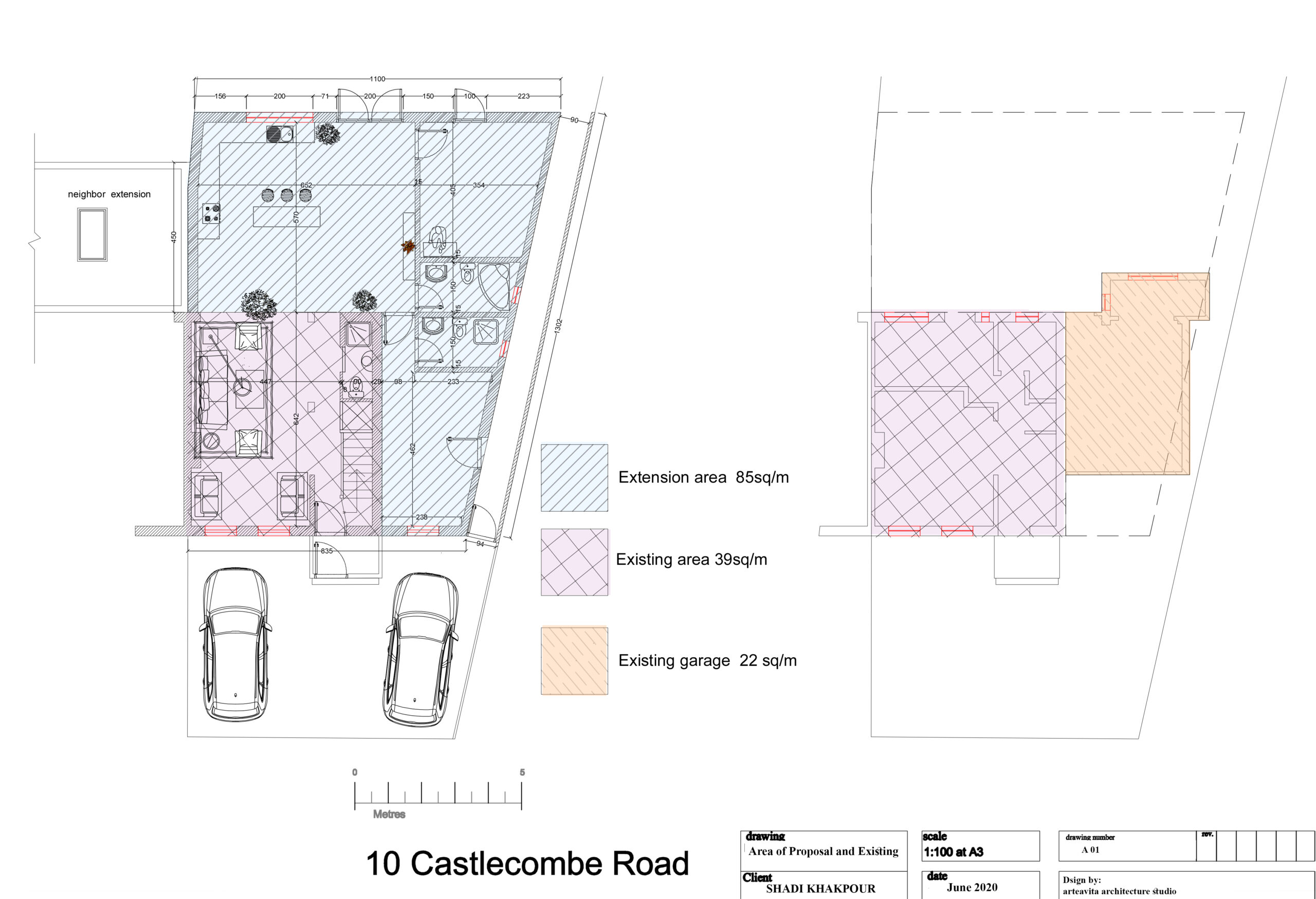arteavita architecture london villa area a01
