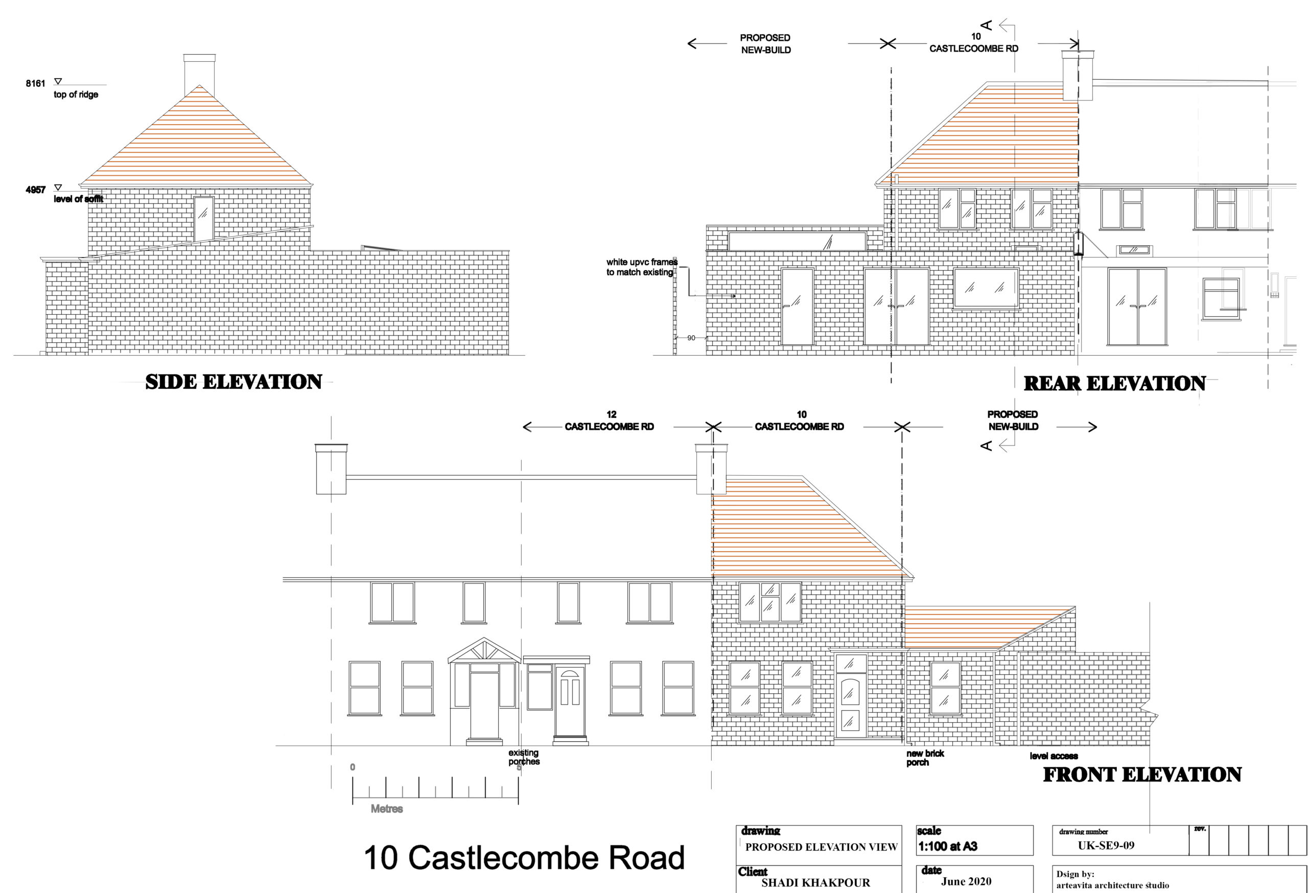 arteavita architecture london villa elevations 2