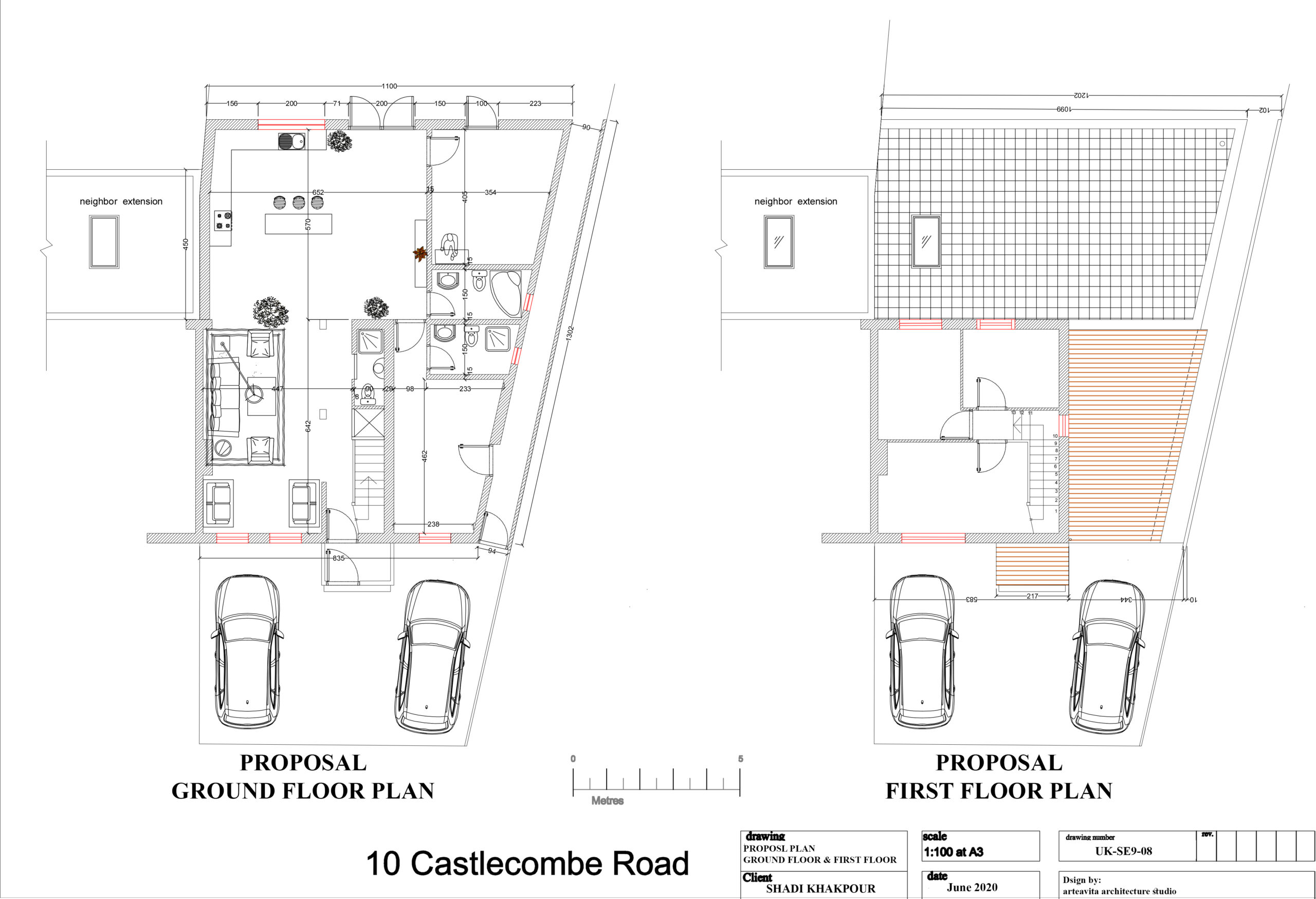 arteavita architecture london villa propose plans