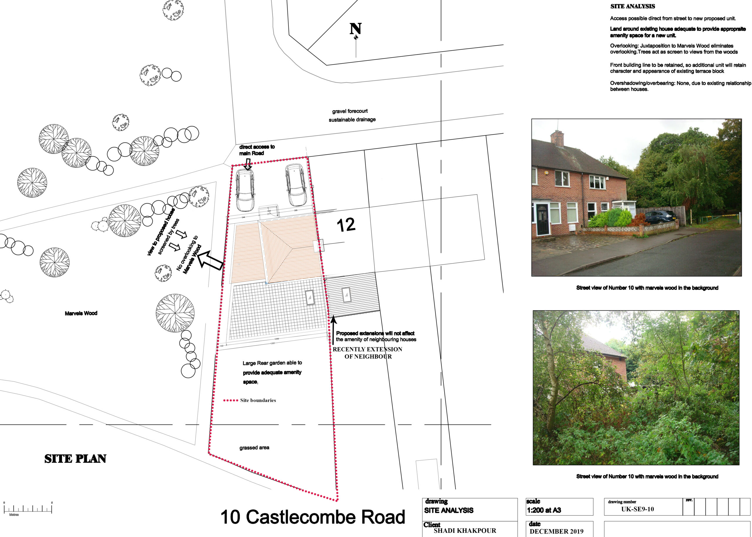arteavita architecture london villa site plan